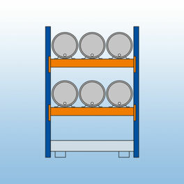 6x 60 l liegend