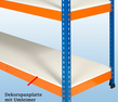 MP 10 Schwerlastregal - inkl. Dekorspannplatte mit Umleimer