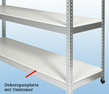 MP 13 Weitspannregal - inkl. Dekorspannplatte mit Umleimer